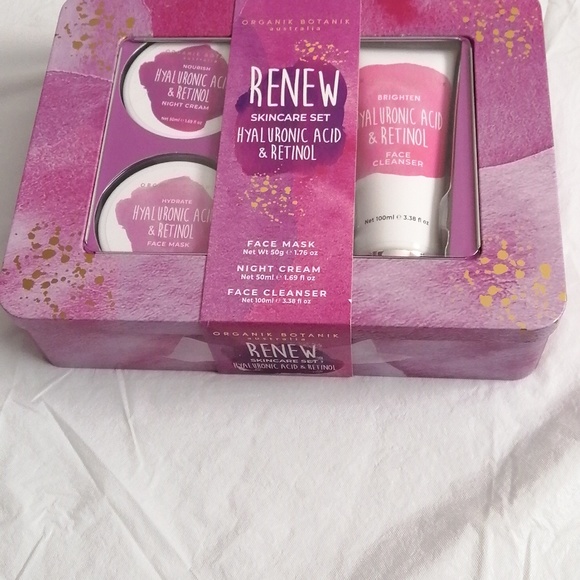 Organik Botanik Renew Skincare set.  New Sealed in Box - Picture 7 of 7